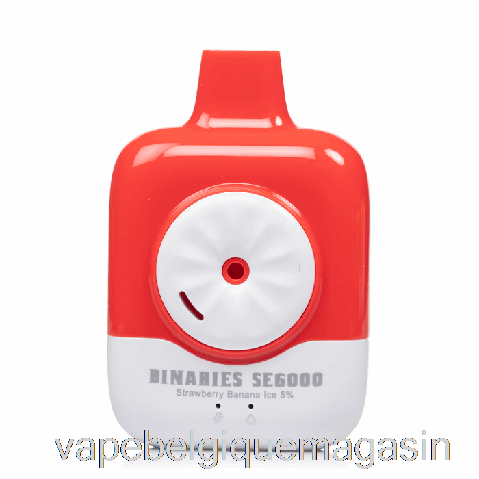 Vape Juice Horizon Binaires Se6000 Jetable Fraise Banane Glace